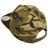 Vass-Tex Camo-Černá Snapback Baseballová Čepice