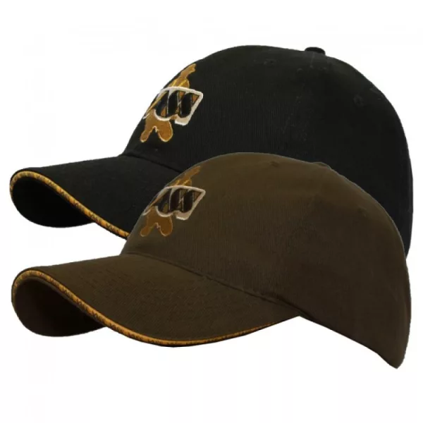 Vass-Tex Brushed Cotton Cap Černá Kšiltovka