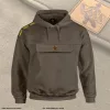 Vass-Tex Culture Fishing Khaki Green Mikina s kapucí L