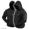 Vass-Tex Culture Fishing Černá Mikina s kapucí 3XL