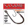 Sasame Mastery Black Nickel 6 Očkový, Háček s protihrotem na boilies 12ks