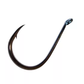   Sasame Chinu Ringed Black Nickel 2 s očkem, s protihrotem kaprový háček 13ks