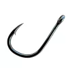 Sasame Iseama Ringed Black Nickel 1 Háček na kapry s očkem a protihrotem 7ks