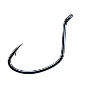   Sasame Carp Revo Black Nickel 2 Háček s očkem a protihrotem pro lov kaprů 11ks