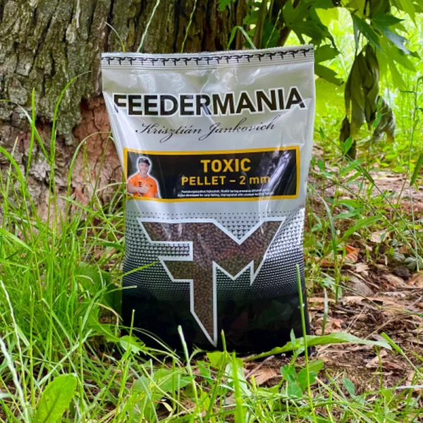 Feedermánia Stříbrná peleta 2mm Toxic