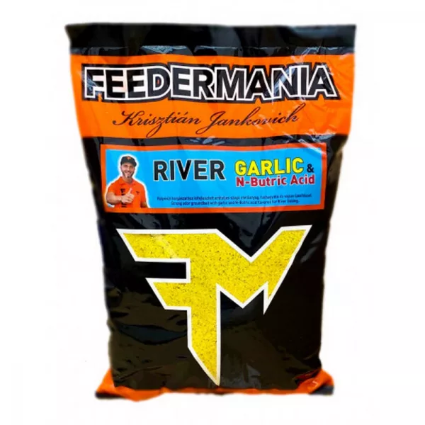 Feedermánia Groundbait River Garlic & N-Butric Acid Krmivo 2,5kg