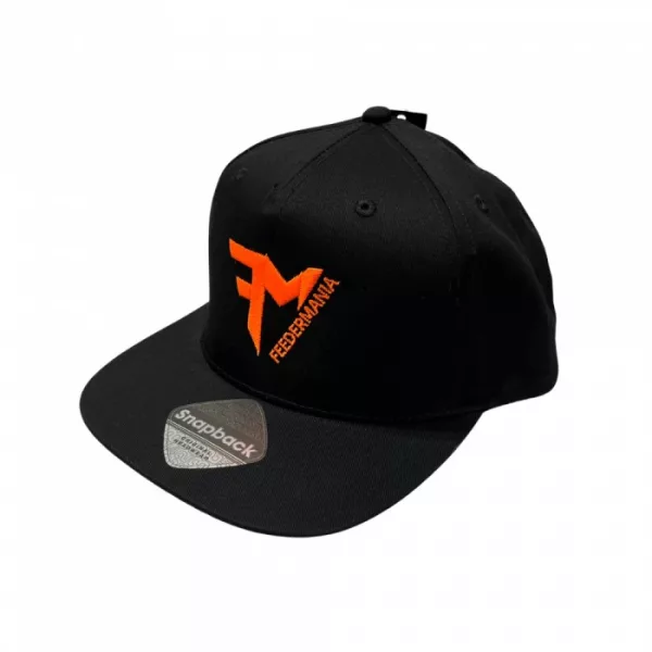 Feedermánia Černo-fluo Oranžová Snapback