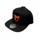 Feedermánia Černo-fluo Oranžová Snapback