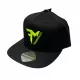 Feedermánia Černo-fluo Zelená Snapback