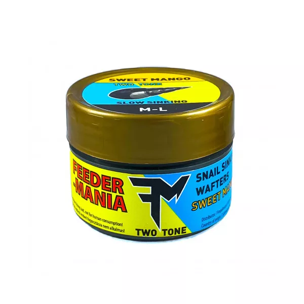 Feedermánia Two Tone Snail Sinking Wafters Sweet Mango Pomalu potápivá imitace vodního šneka XS/S