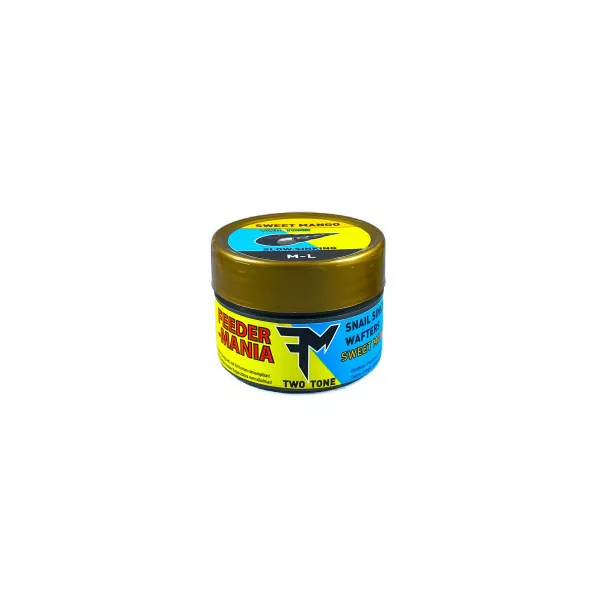 Feedermánia Two Tone Snail Sinking Wafters Sweet Mango Pomalu Klesající Imitace Vodního Šneka M/L