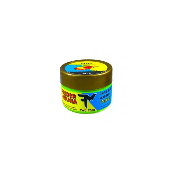 Feedermania Two Tone Snail Sinking Wafters imitace šneka
 Vodní šnek M-L Toxic Pomalu potápivý Wafter, imitace nástrahy
