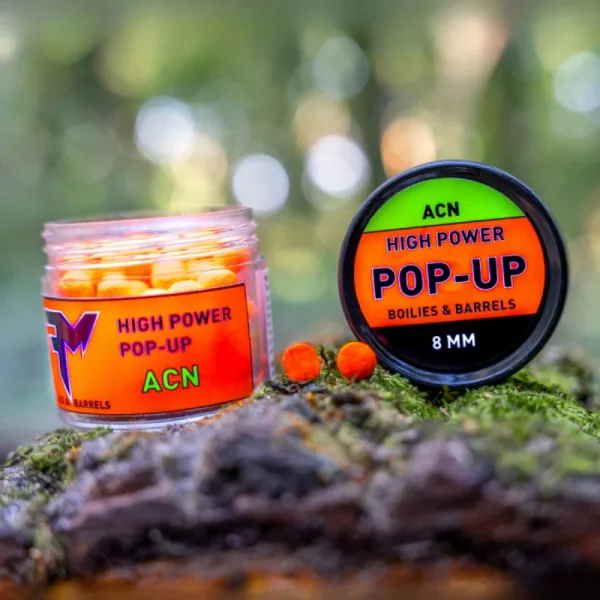 Feedermánia Vysoký Power Pop-Up Boilies & Válce 8mm Acn