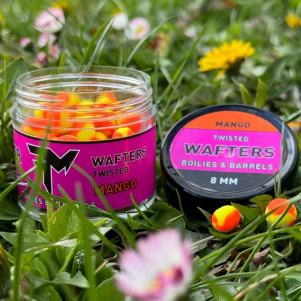 Feedermánia Twisted Wafters Mango 10mm Návnadové boilie