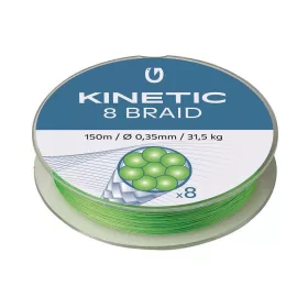   KINETIC 8 Braid 150m 0,20mm/15,0kg Fluo zelená Pletená šňůra