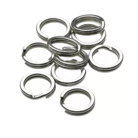 KINETIC 3X Strong Splitring 12mm 10pcs Spojovací kroužek