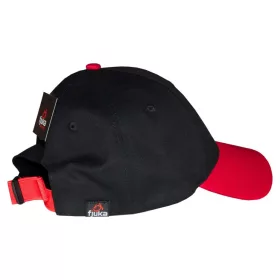 Kšiltovka Fjuka červeno-černá Baseball