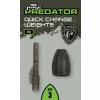 Fox Rage Predator Camo Quick Change Weights Rychlovýměnné plovoucí závaží 25gr 3ks