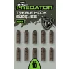 Fox Rage Predator Střední Trojháčková Gumová objímka 10ks