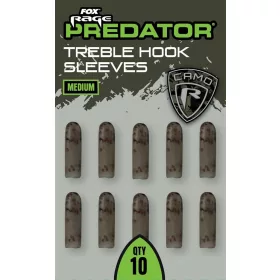  Fox Rage Predator Střední Trojháčková Gumová objímka 10ks