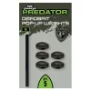 Fox Rage Predator Camo Deadbait Pop-up Weights Předváha 5gr 5ks