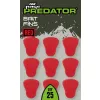 Fox Rage Predator Bait Fins Red Piros Uszony 25ks