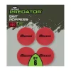 Fox Rage Predator Bait Poppers Velké Červené Plavačky na nástrahy 6ks