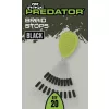 Fox Rage Predator Braid Stops Black Zarážka 20ks