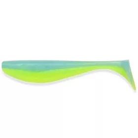   FISHUP Wizzle Shad 7,62cm (8ks), #206 - Sky/Chartreuse Plastová nástraha