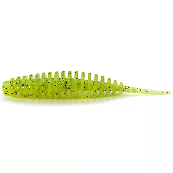 FISHUP Tanta 6,35cm (8ks), #055 - Chartreuse/Black Plastová nástraha
