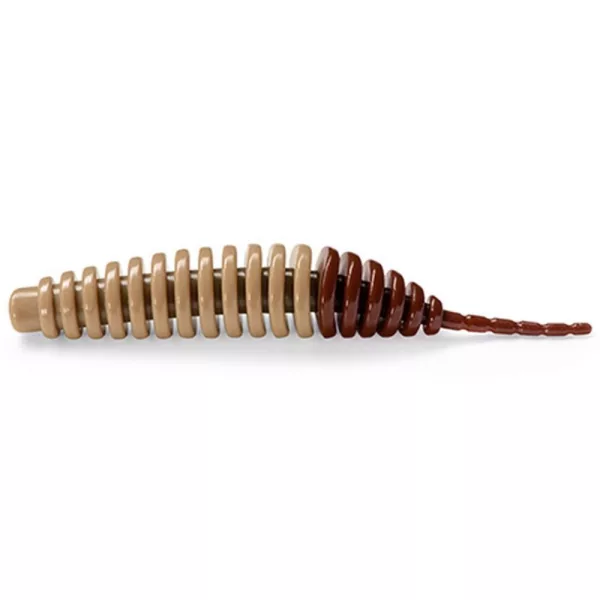 FISHUP Tanta 6,35cm (8ks), #138 - Coffee Milk/Earthworm Plastová nástraha