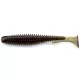 FISHUP U-Shad 6,35cm (9ks.), #043 - Meloun hnědá/černá Plastová nástraha
