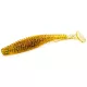 FISHUP U-Shad 10,16cm (8ks), #036 - Karamelová/zelená & černá Plastová nástraha