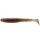 FISHUP U-Shad 10,16cm (8ks), #045 - Zelená dýně/červená & černá Plastová nástraha