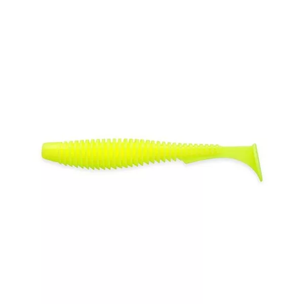 FISHUP U-Shad 10,16cm (8ks), #046 - Citronová Plastová nástraha