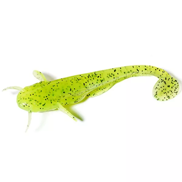 FISHUP Sumec 7,62cm (8ks.), #055 - Chartreuse/Černá Plastová nástraha