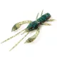 FISHUP Real Craw 3,81cm (10ks.), #017 - Motor Oil Pepper Plastová nástraha