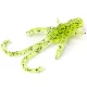 FISHUP Baffi Fly 3,81cm (10ks.), #055 - Chartreuse/Black Plastová nástraha