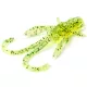 FISHUP Baffi Fly 3,81cm (10ks.), #026 - Flo Chartreuse/Green Plastová nástraha