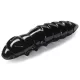 FISHUP Pupa 2,28cm (12ks), #101 - Černá Plastová nástraha