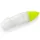 FISHUP Pupa 3,04cm (10ks), #131 - Bílá/Hot Chartreuse Plastová nástraha