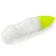 FISHUP Pupa 3,04cm (10ks), #131 - Bílá/Hot Chartreuse Plastová nástraha