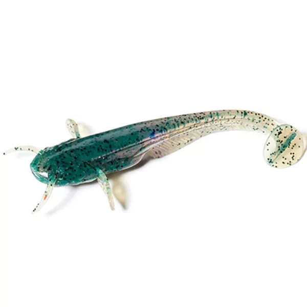 FISHUP Catfish 5,08cm (10ks), #017 - Motor Oil Pepper Plastová nástraha