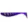 FISHUP Wizzle Shad 12,7cm (4ks.), #060 - Dark Violet/Peacock & Silver Plastová nástraha