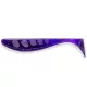 FISHUP Wizzle Shad 12,7cm (4ks.), #060 - Dark Violet/Peacock & Silver Plastová nástraha