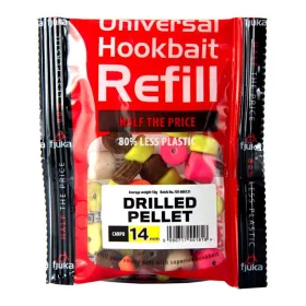   Fjuka Drilled Pellets Carpos MC 14mm Nástraha v náhradním balení 50gr