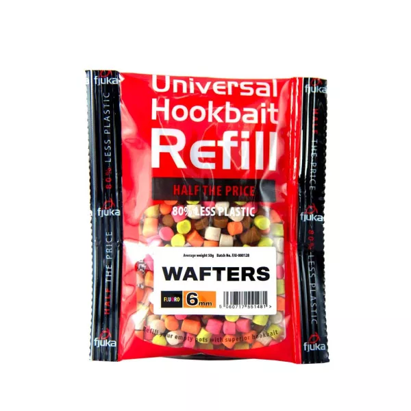 Fjuka Wafters Mixed Colours 6mm Wafters Doplňkové Balení 50gr