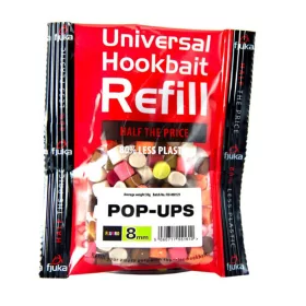   Fjuka Pop-Ups Mixed Colours 8mm Pop Up Náhradní Balení 50gr