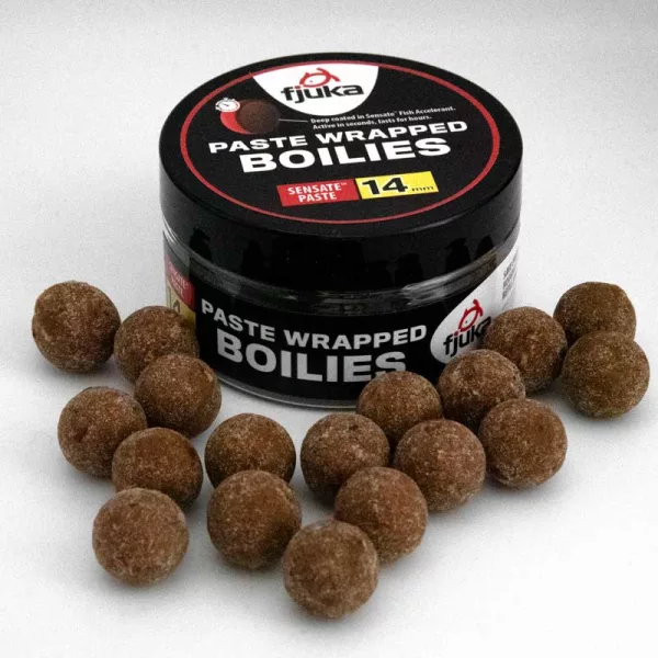 Fjuka Paste Wrapped Boilies Potápějící se, rozpustná nástraha na háček 14mm