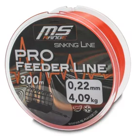   MS Range Pro Feeder Line Narancssárga 0,18mm 300m Süllyedő Monofil Főzsinór